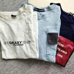 BeBeRADCUSTOM半袖Tシャツ 3枚セット140.150ネイビーホワイトのサムネイル