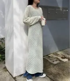 チャオパニック　ティピー　長袖ワンピース