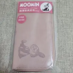 MOOMIN 超薄型長財布 BOOK ピンクベージュのサムネイル