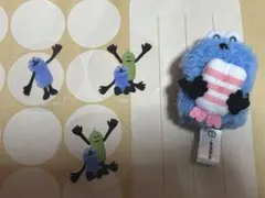 パペットスンスン　スシローコラボ　指人形マスコット　クリアピック　SUNSUN