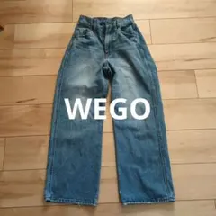 WEGO　ウィゴー　レディース ストレートデニムパンツ　XSのサムネイル