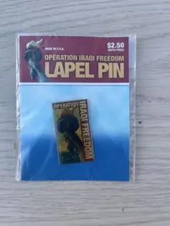 Operation Iraqi Freedom Lapel Pin