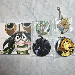 上鳴電気　蛙吹梅雨　常闇踏陰　キャンバスボード　ぴたでふぉめ　ラバスト　缶バッチ