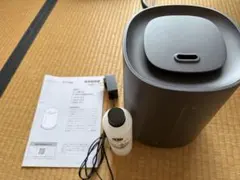 ニトリ タンクを持ち運べるラク給水アロマ加湿器 HM04ダークグレーのサムネイル