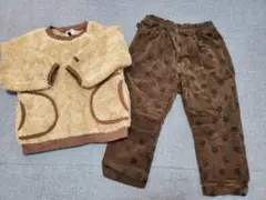 F.O.KIDS　フリーストップス ドット柄パンツセット 100cm