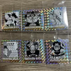 @アキ05様専用　ドラゴンボール 40周年記念 ウエハースシール 6枚セット