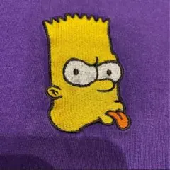 ATMOSLAB The Simpsons Tシャツ パープル