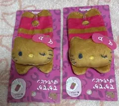 ハローキティ　でかでかぱっちんピン　ハローキティシリーズ　日焼け　サンリオ