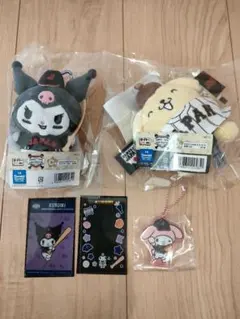 タイトーくじ 侍ジャパン×サンリオキャラクターズ C賞クロミ D賞ポムポムプリン