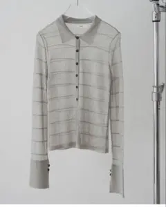 anuke Sheer Rib Cardigan - メルカリ