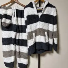 【美品】ジェラートピケ ルームウェア上下・ルームソックスセット