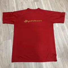 phiten ファイテン バレーボール シャツ レッド