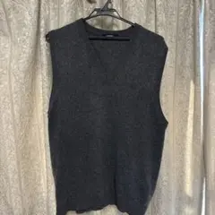 LORDY ノースリーブセーター　グレー　Ｌサイズ