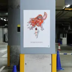士郎正宗の世界展 大阪限定 大友克洋 AKIRA 攻殻機動隊 ポスター B2
