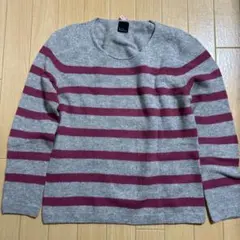 カシミヤ・シルク混　ディノス　長袖セーター