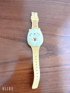 San-x すみっコぐらしデジタル腕時計 イエロー