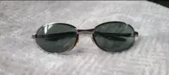 Ray-Ban オーバル型サングラス グレー　レイバン　専用ケース付き