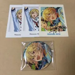 あんスタ 缶バッジ なずな 展示会 10周年 ぱしゃっつ あんさんぶるスターズ