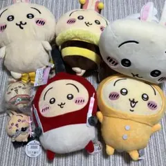 ちいかわ ぬいぐるみ・クッション 7点セット まとめ売り - メルカリ