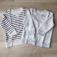 無印良品 トレーナー 90サイズ グレー