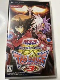PSPソフト 遊戯王 デュエルモンスターズGX タッグフォース3 同梱カードなし