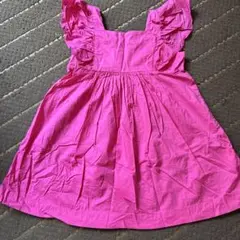 H&M ピンク ノースリーブ ワンピース US 3 100㎝