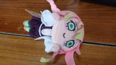 鬼滅の刃 甘露寺蜜璃 寝そべりぬいぐるみキーホルダー