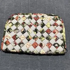 花柄 パッチワーク風 マルチケース ポーチ