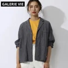 GALERIE VIE ギャルリーヴィー ファインリネン シャツジャケット 麻のサムネイル