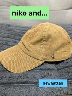 niko and... コ−デュロイ　キャップ