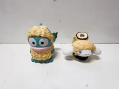 サンリオ　天麩羅フィギュア　ポムポムプリン・シナモロール　2個セット