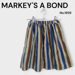 MARKY'S A BOND ストライプ スカート 130〜140