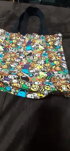 ☆APE エイプ BABYMILO マイロ オールサファリ柄 トートバッグ