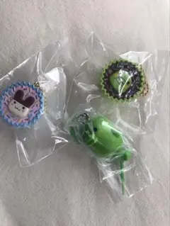 たまごっち　カラフルマルチチャーム&手作りおやつチャーム3点セット＋おまけ