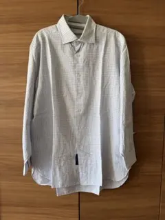 tex teq メンズ 長袖シャツ チェック柄 size42-85