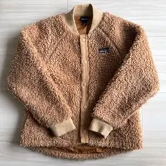 Patagonia フリースジャケット ブラウン Kids S