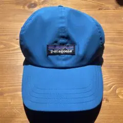 patagonia 青 帽子 キャップ パタゴニア