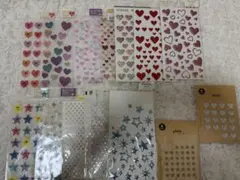 ハート スター シール 14枚セット