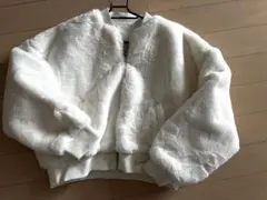 美品　NIKE リバーシブル　ファージャケット　アウター