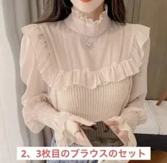 未使用品 DHOLIC ブラウス2枚セット