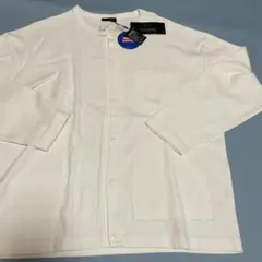 (新品タグ付き)CPSL ホワイト カーディガン Lサイズ