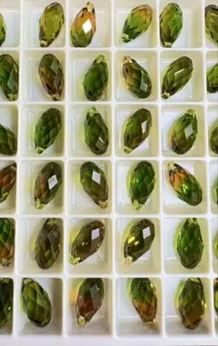 激レア　6010 11×5.5 ファングリーントパーズブレンド 24個セット