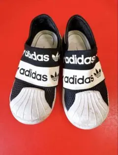 adidas オリジナルス スニーカー スリッポン16.0cm 黒白