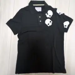 HYDROGEN SPORTSWEAR スカルポロシャツ XL 黒