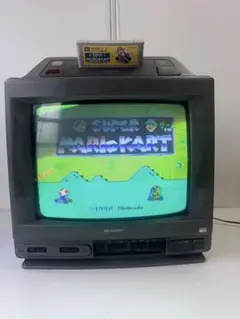 SHARP 14G-SF1 14型 スーパーファミコン内蔵テレビ シャープ14G-SF1 SHARP 14インチ スーパーファミコン内臓型TV