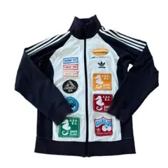 adidas トラックジャケット ワッペン ベッケンバウアー ファイヤーバード