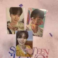 ディノ　SEVENTEEN Face the sun carat盤 セット