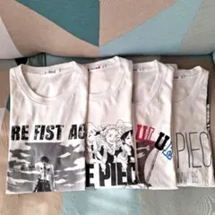 ユニクロ ONE PIECE Tシャツ XS 4枚セット