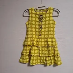 ワンピース JUNKO KOSHINO ドット柄 130