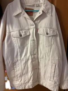 Ｋ*Ｚ様 Levi Strauss & Co. ホワイトデニムジャケット Mサイ
